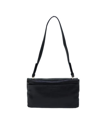 Black Leather Prada Shoulder Bag