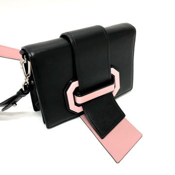 Black Leather Prada Galleria Bag