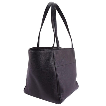 Black Leather Prada Tote