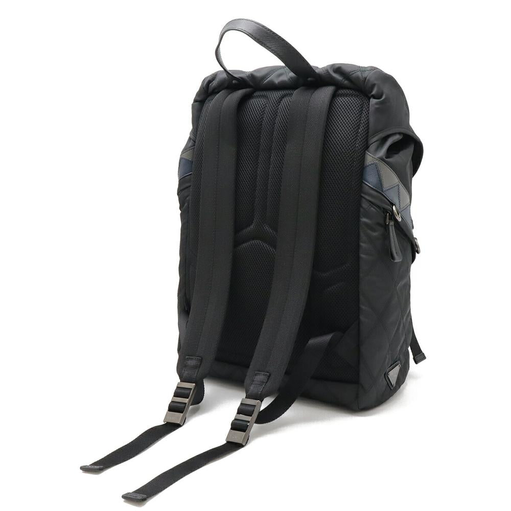 Black Nylon Prada Backpack