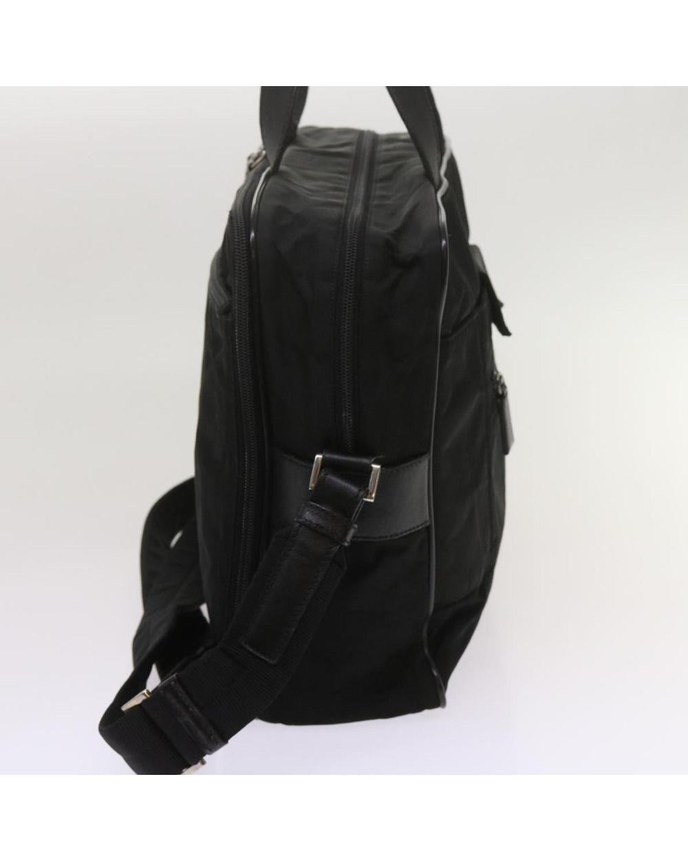 Black Nylon Prada Briefcase