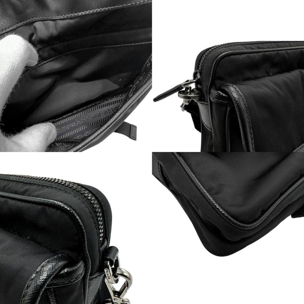 Black Nylon Prada Shoulder Bag