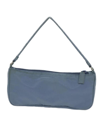 Blue Nylon Prada Handbag
