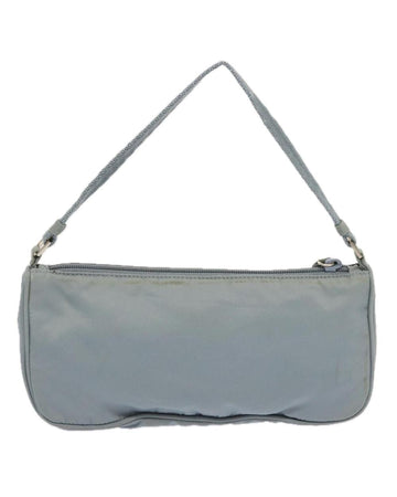 Blue Nylon Prada Handbag