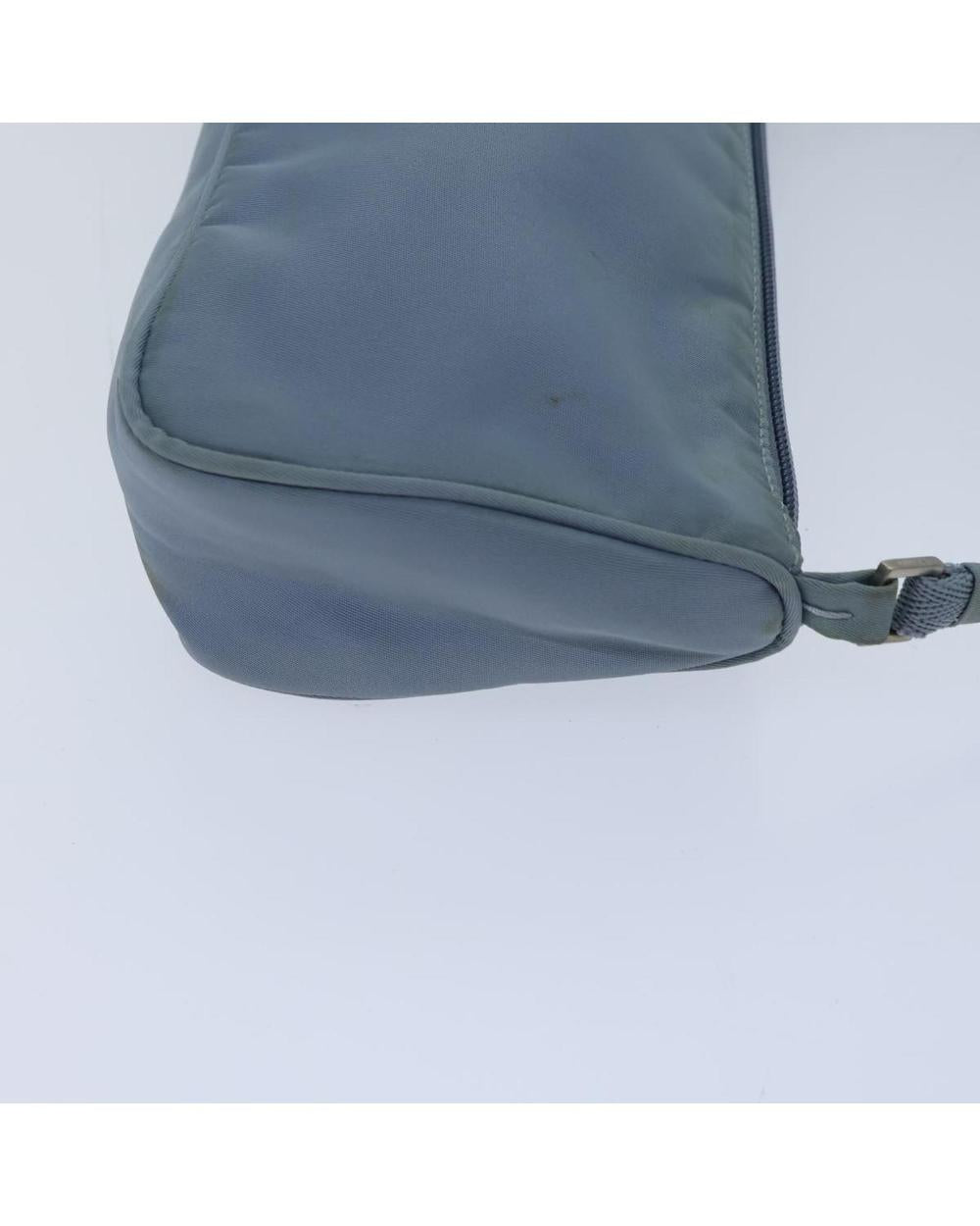 Blue Nylon Prada Handbag