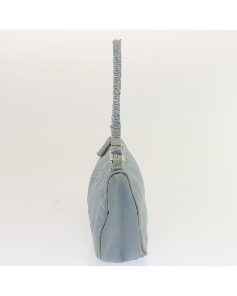 Blue Nylon Prada Handbag