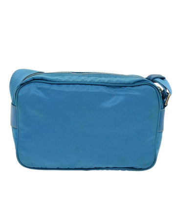 Blue Nylon Prada Shoulder Bag