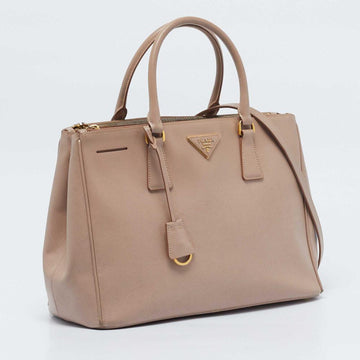 Pink Leather Prada Tote