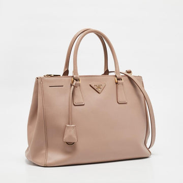 Pink Leather Prada Tote