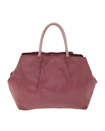 Pink Nylon Prada Handbag