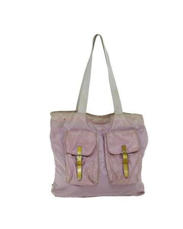 Pink Nylon Prada Tote