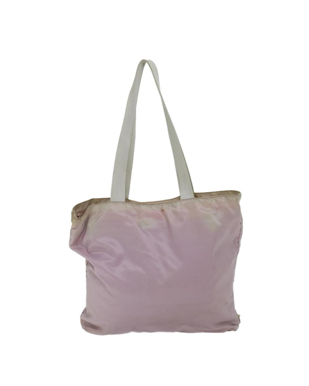 Pink Nylon Prada Tote