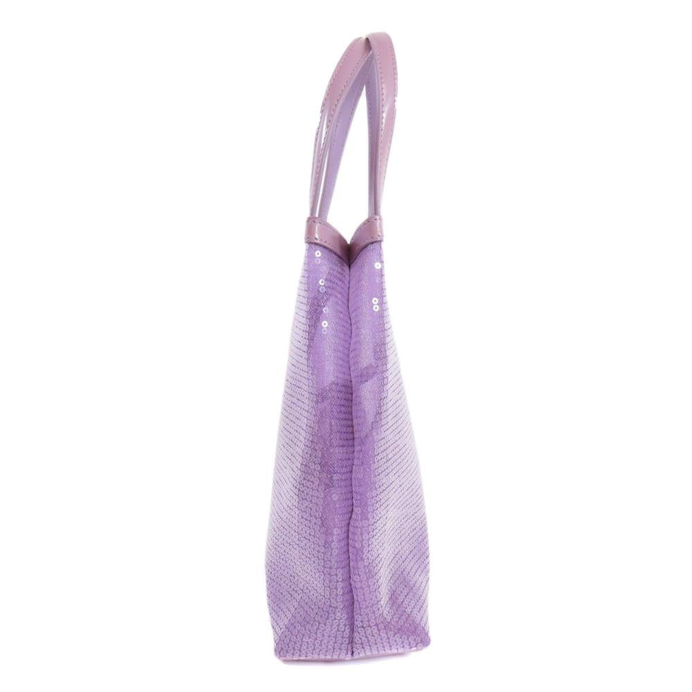 Purple Fabric Prada Handbag