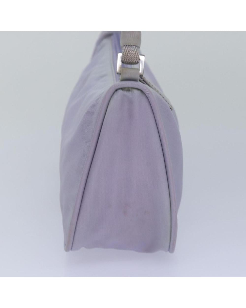 Purple Nylon Prada Handbag