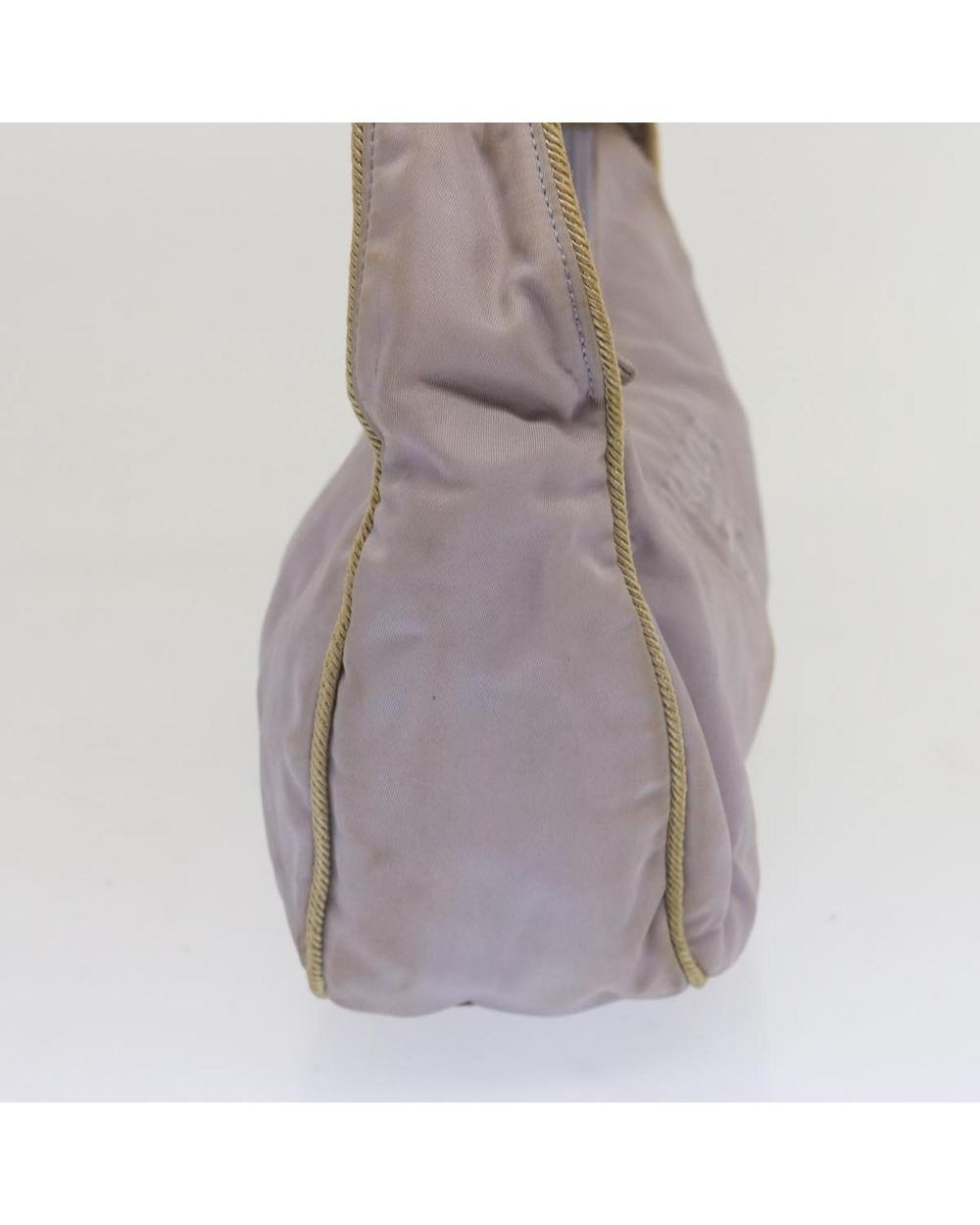 Purple Nylon Prada Handbag