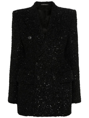 Balenciaga Women Wool Blend Coat
