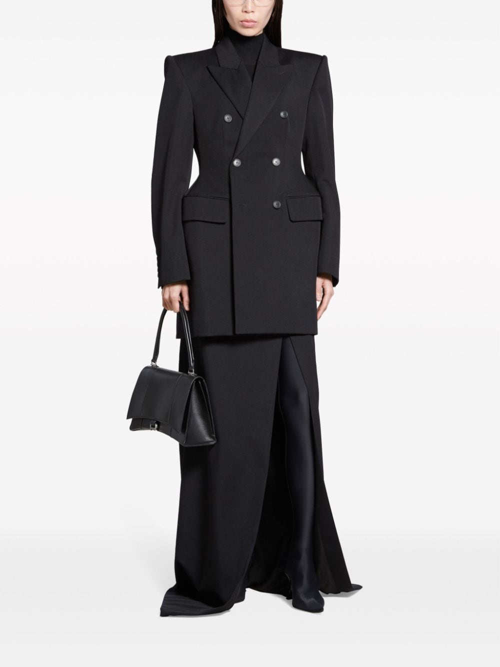 Balenciaga Women Wool Double-Breasted Jacket