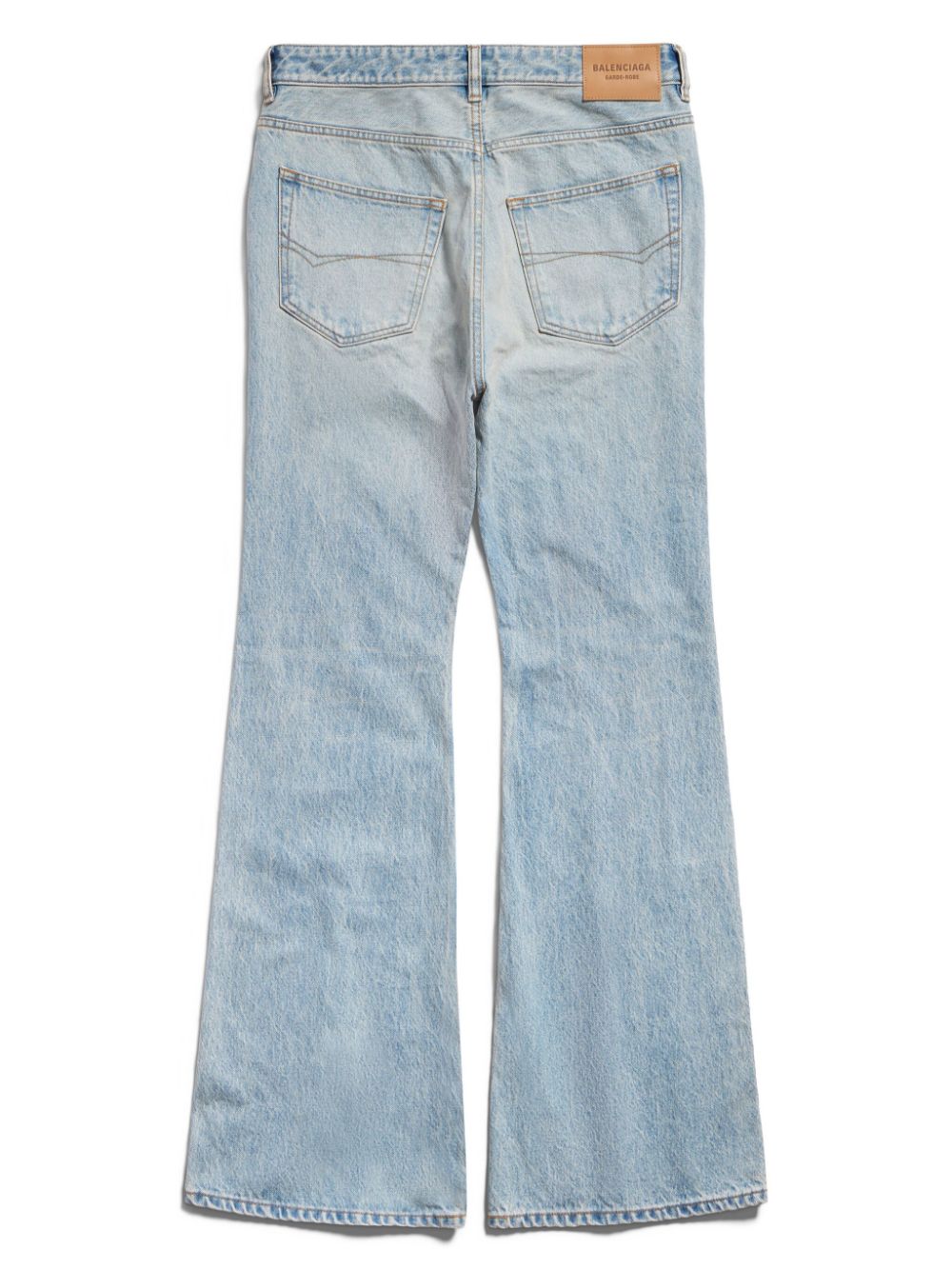 Balenciaga Women Flared Denim Jeans