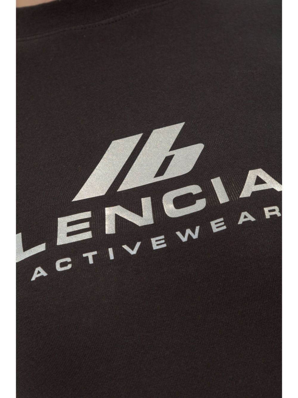 Balenciaga Women Logo Cotton T-Shirt