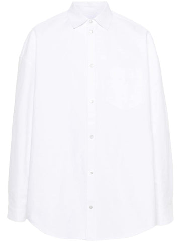 Balenciaga Women Oversized Cotton Shirt